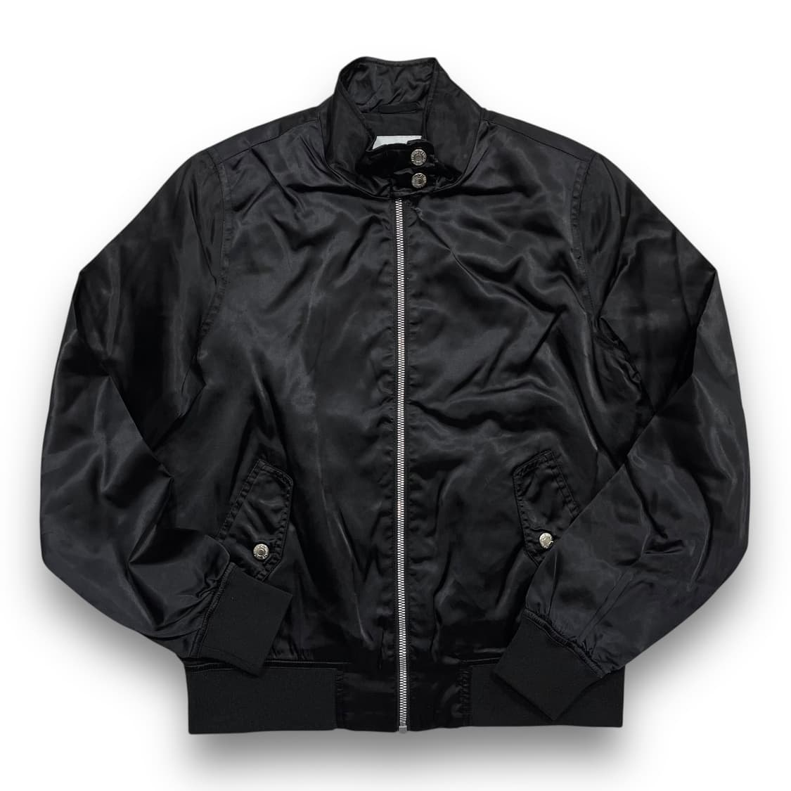 캘빈 클라인 딥 다크 글로시 나일론 봄버자켓 상품이미지3