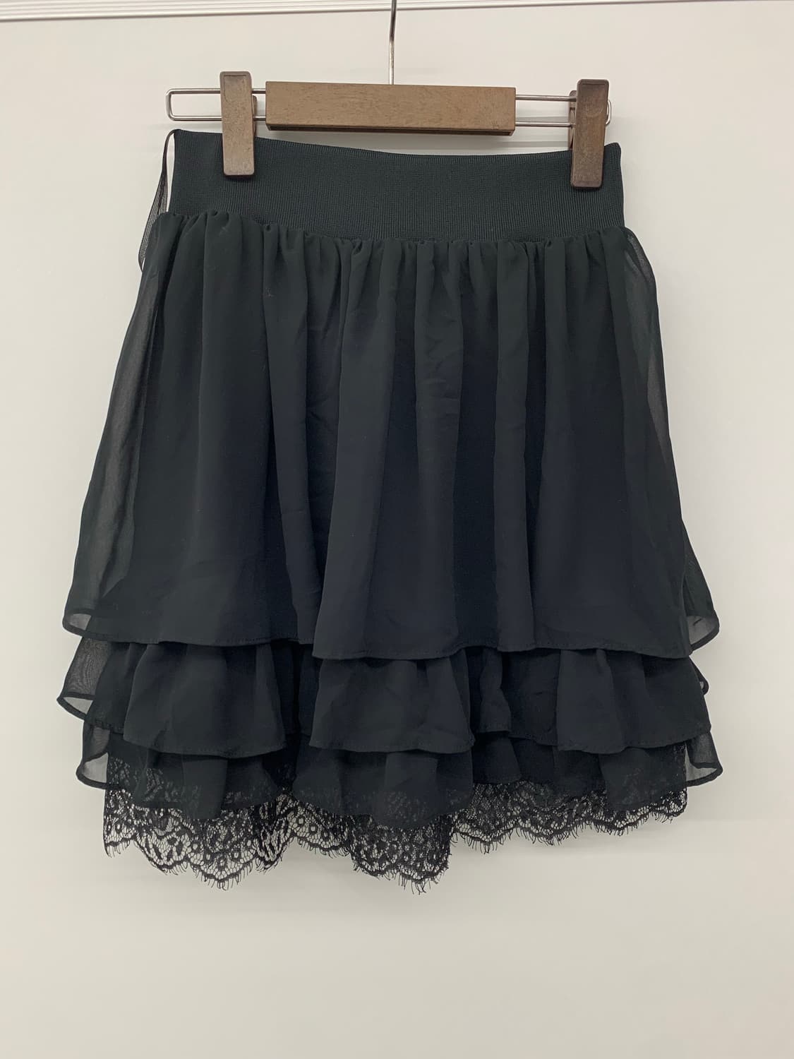 레이스 캉캉 미니 스커트 상품이미지5