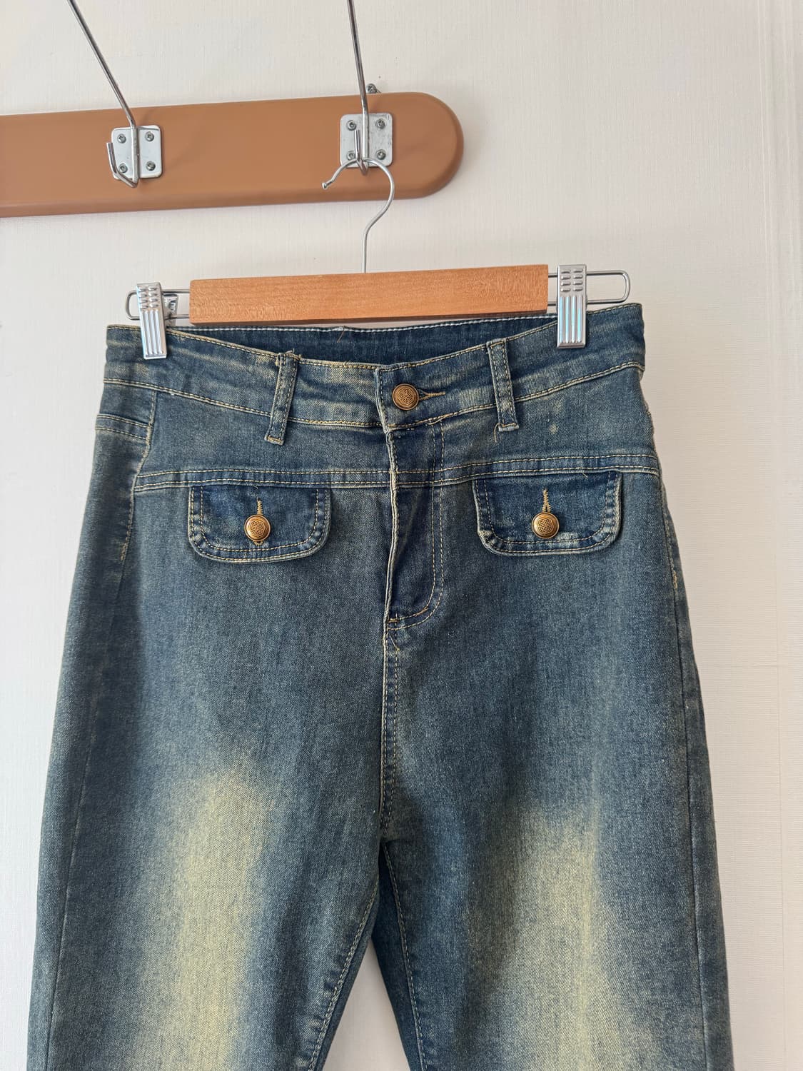 데님 부츠컷 팬츠 상품이미지7