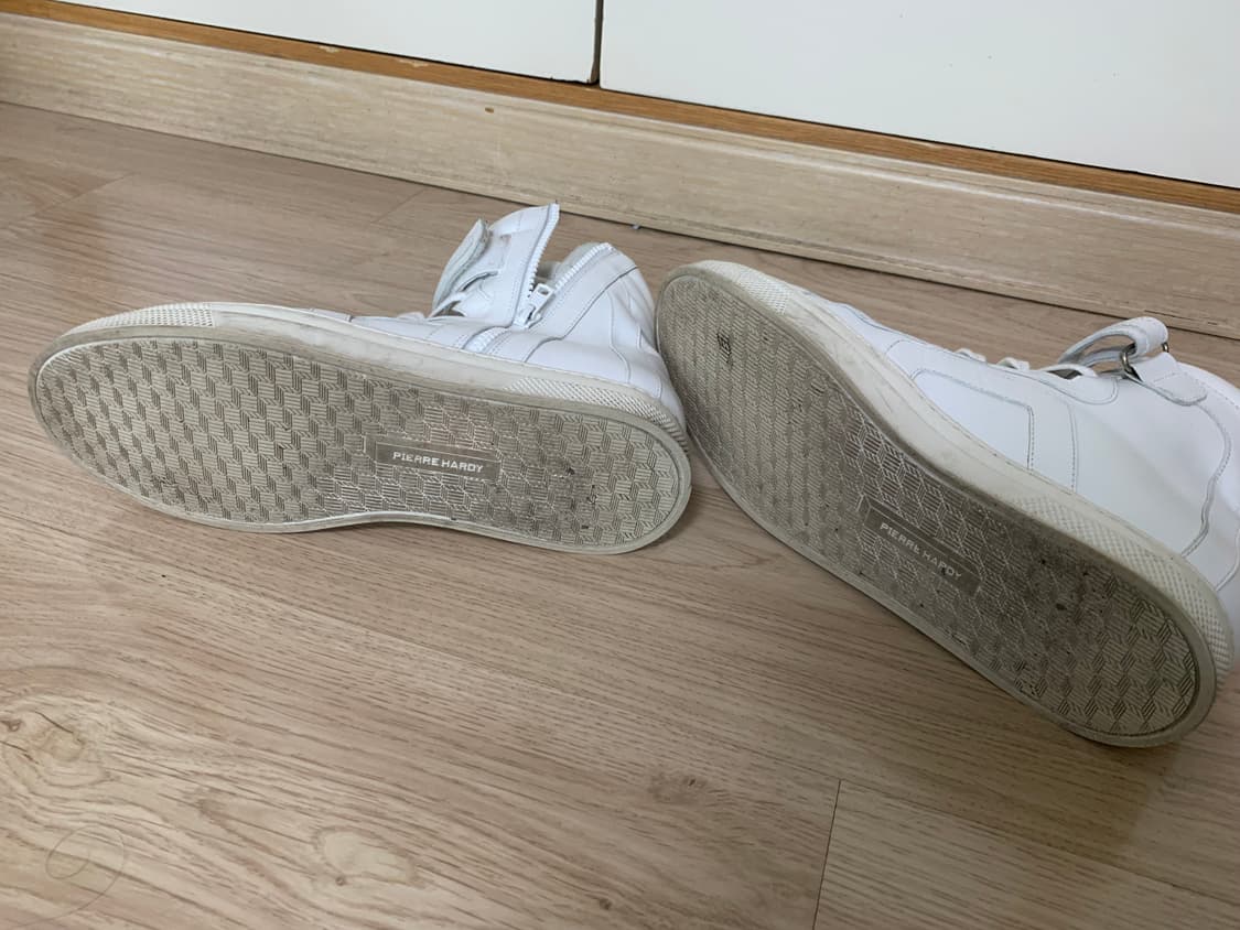 피애르 하디 레더 하이탑 43사이즈 상품이미지7