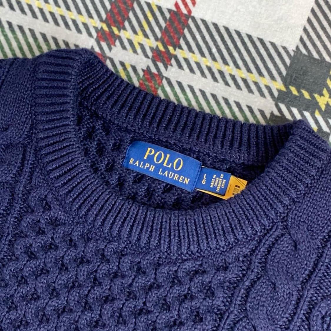 폴로 랄프로렌 21Winter 아란패턴 니트/스웨터 상품이미지2