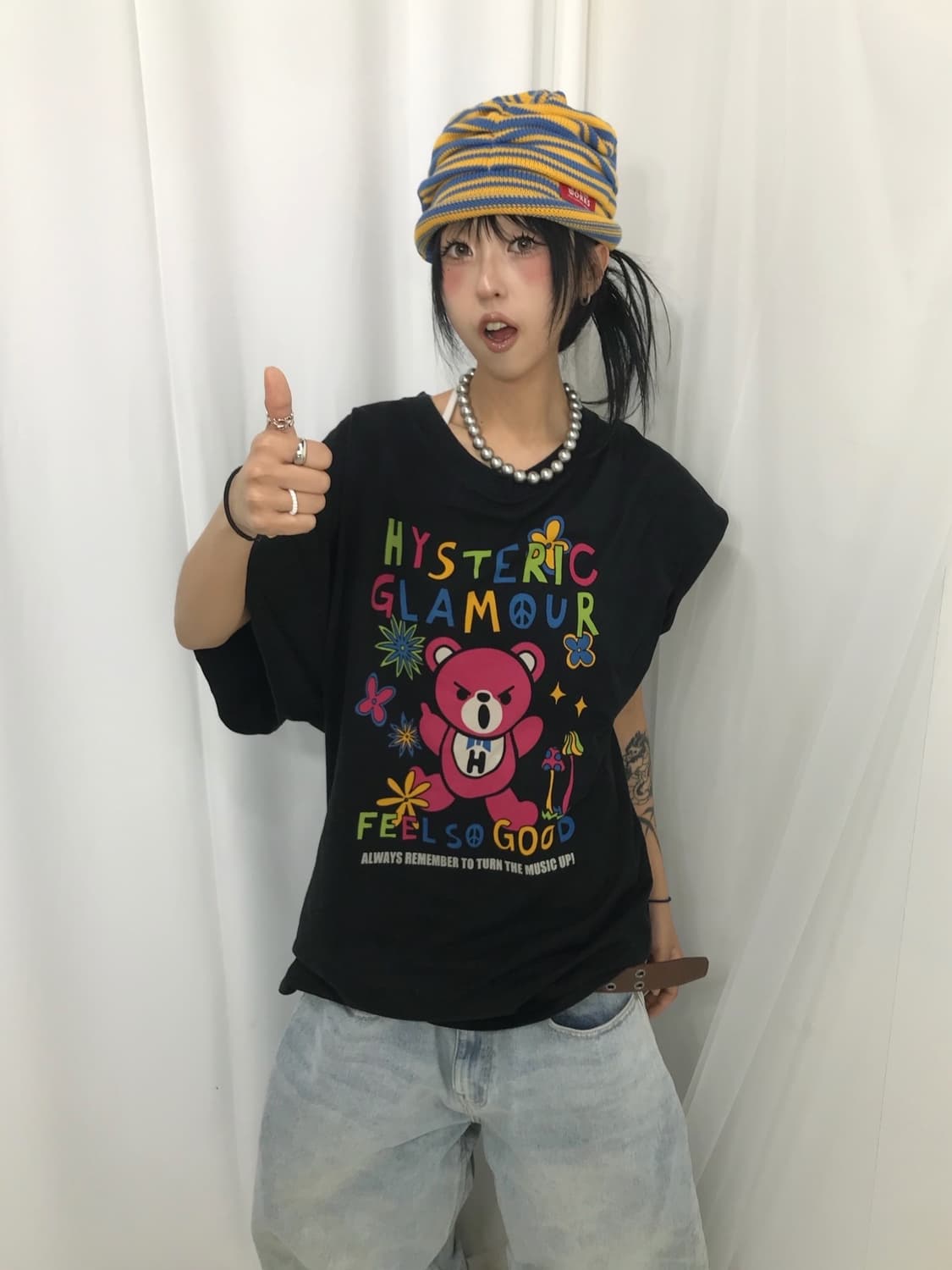 Hysteric Glamour Fxxk Bear T-shirt 상품이미지3
