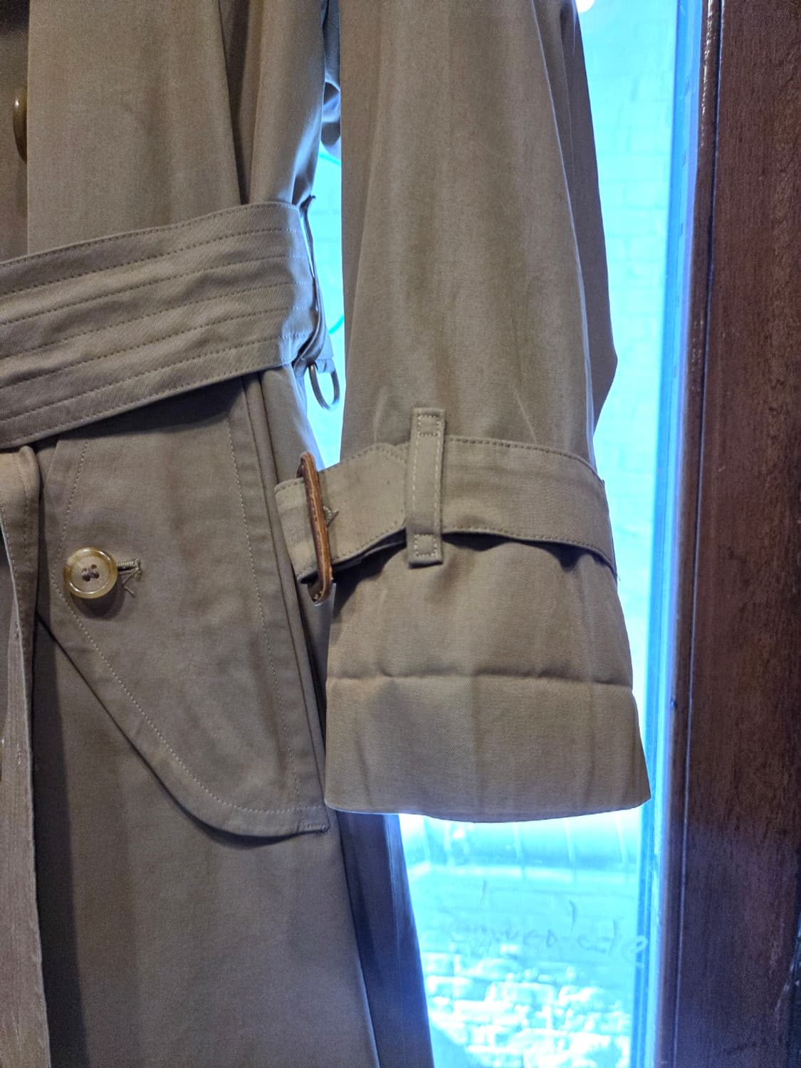 버버리 원패널 트렌치코트  상품이미지8