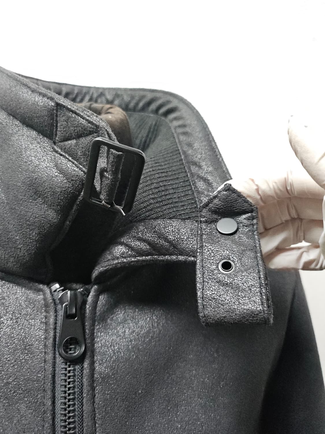 Laplaf 라이아프 무스탕 블랙 양털 후리스 점퍼 77 상품이미지2