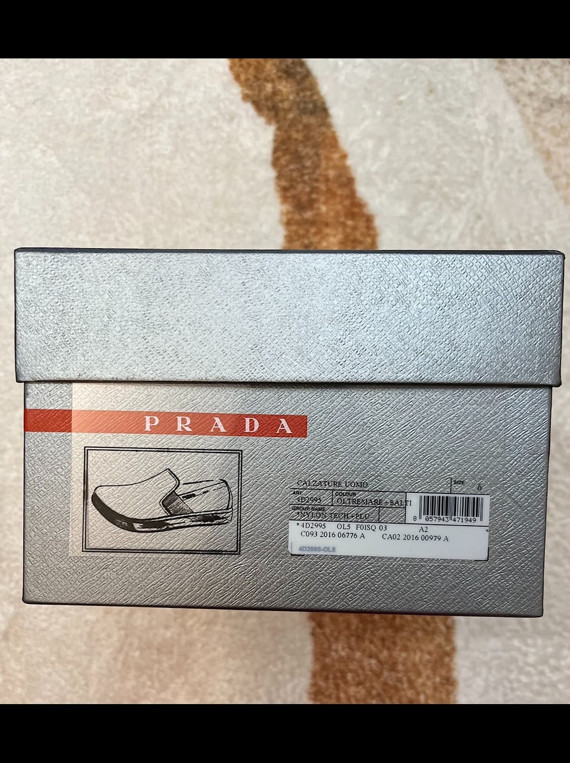 프라다 스포츠 버클 로퍼 스니커즈 6.5 상품이미지3