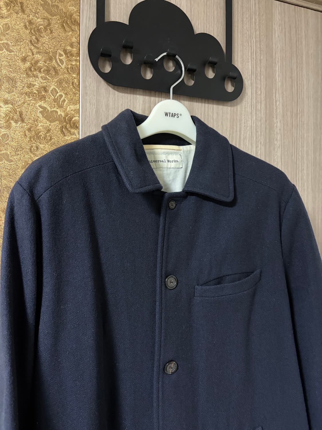 유니버셜웍스 탑코트 네이비M 상품이미지2