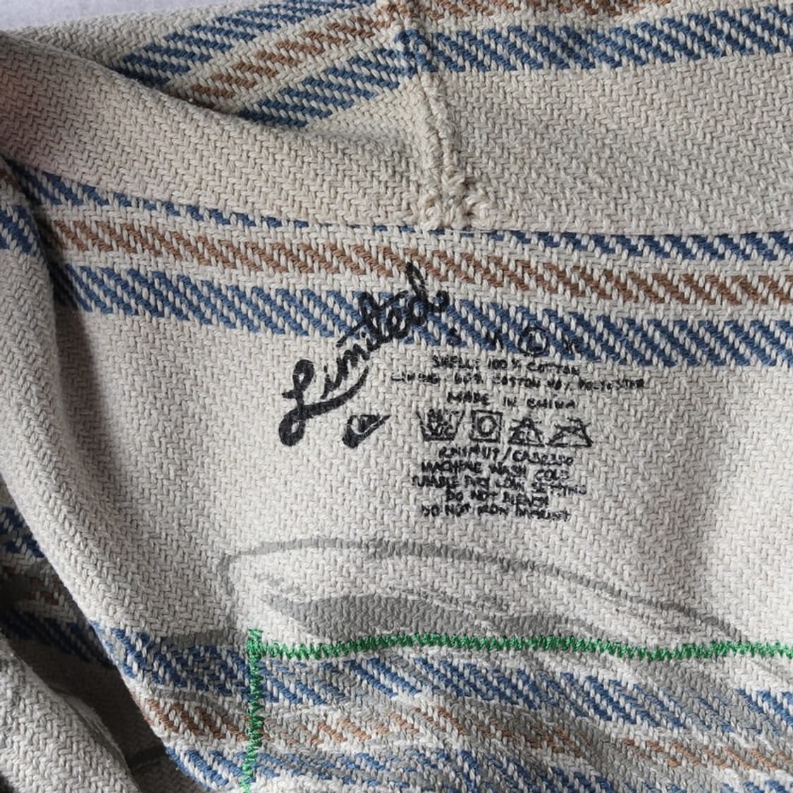 퀵실버 빈티지 리버시블 후드집업 L 상품이미지7