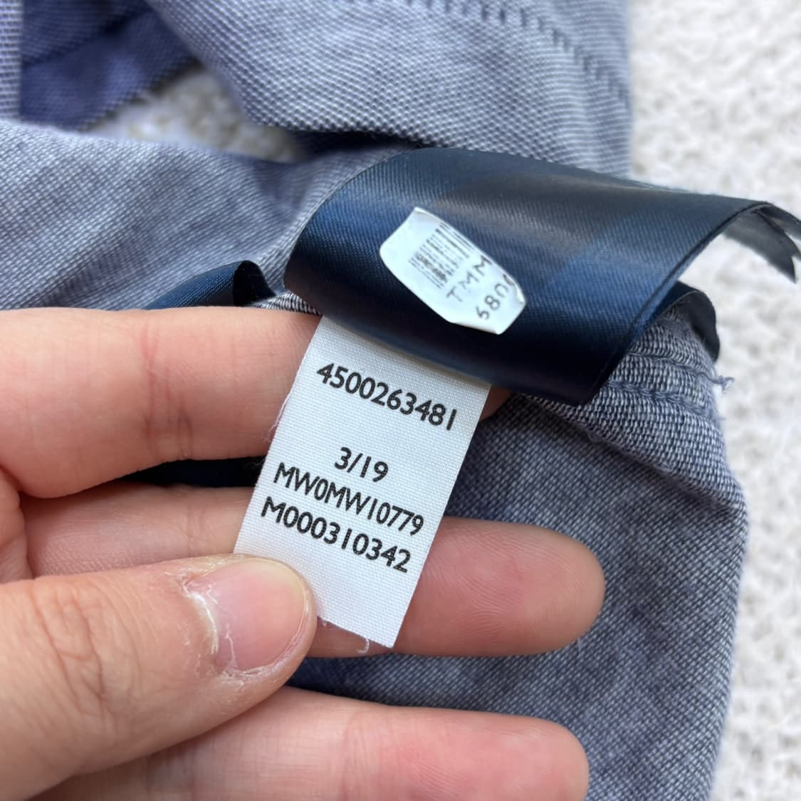 L 타미힐피거 레귤러핏 반팔 티셔츠 0413E 상품이미지4