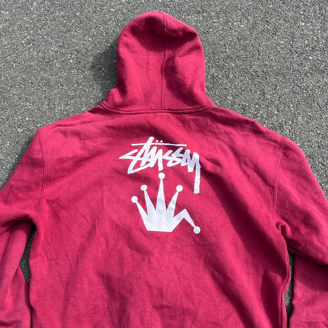 STUSSY Regal Crown Hoodie zip-up 상품이미지2