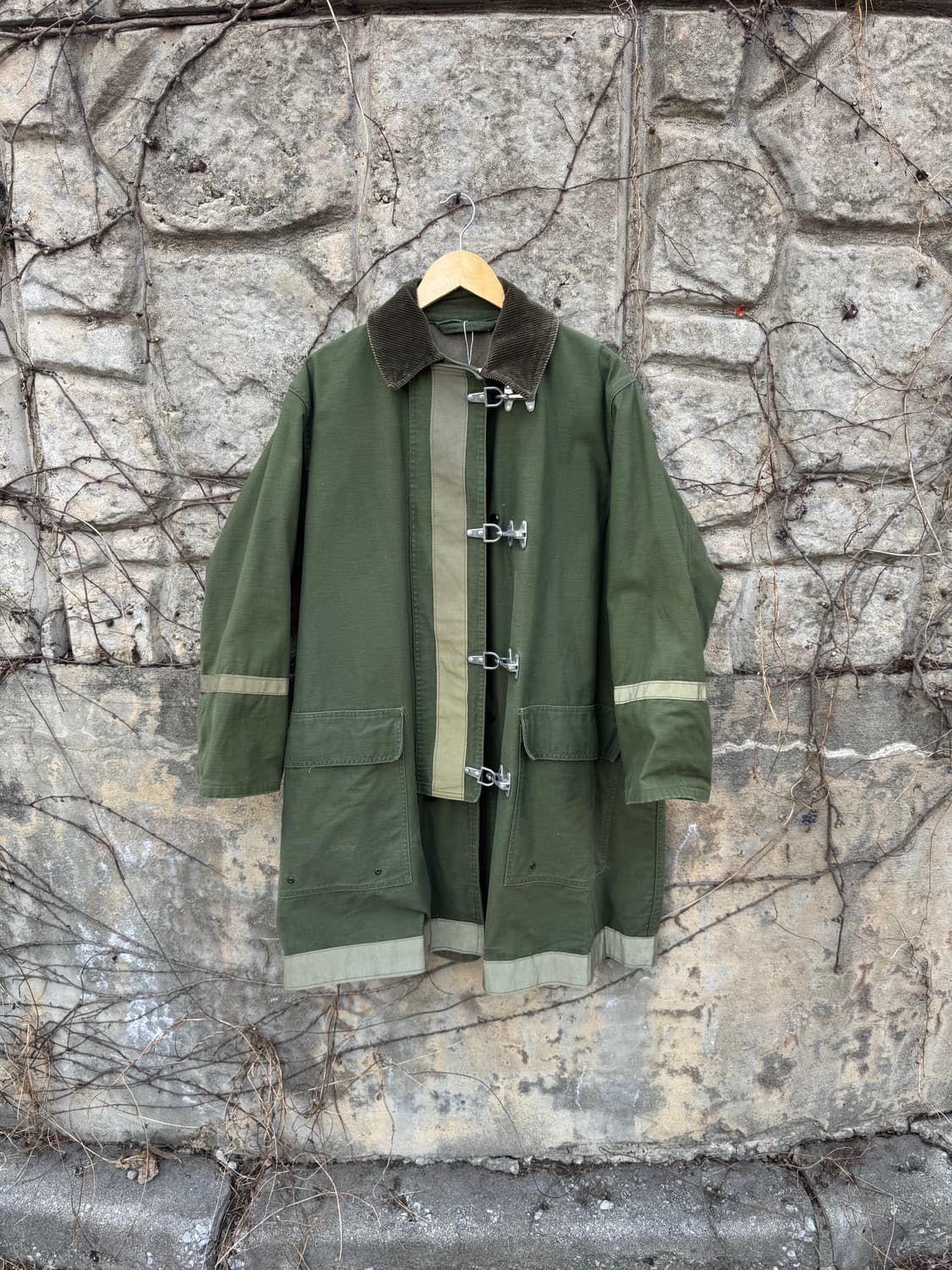 60s 미군 오리지널 베트남전 파이어맨 코트 자켓 상품이미지1