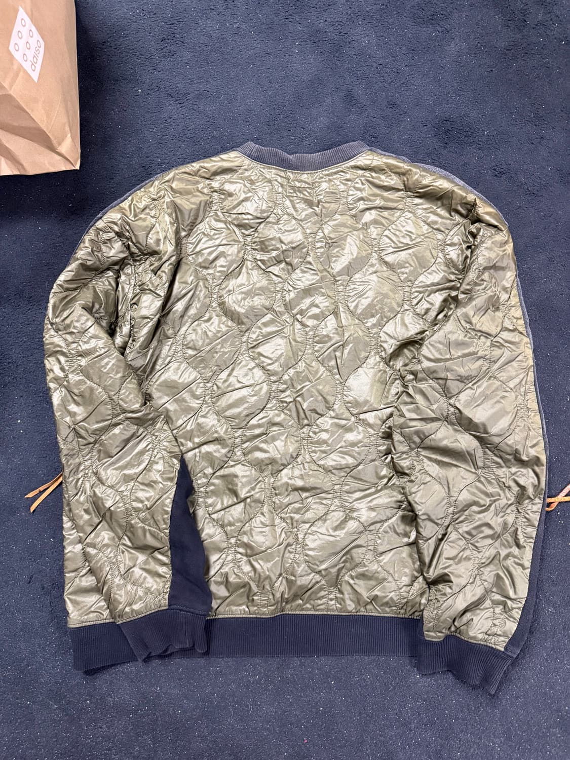 3) 캐피탈 컨트리 본 비박 빅 플리스 퀄팅 맨투맨 상품이미지2