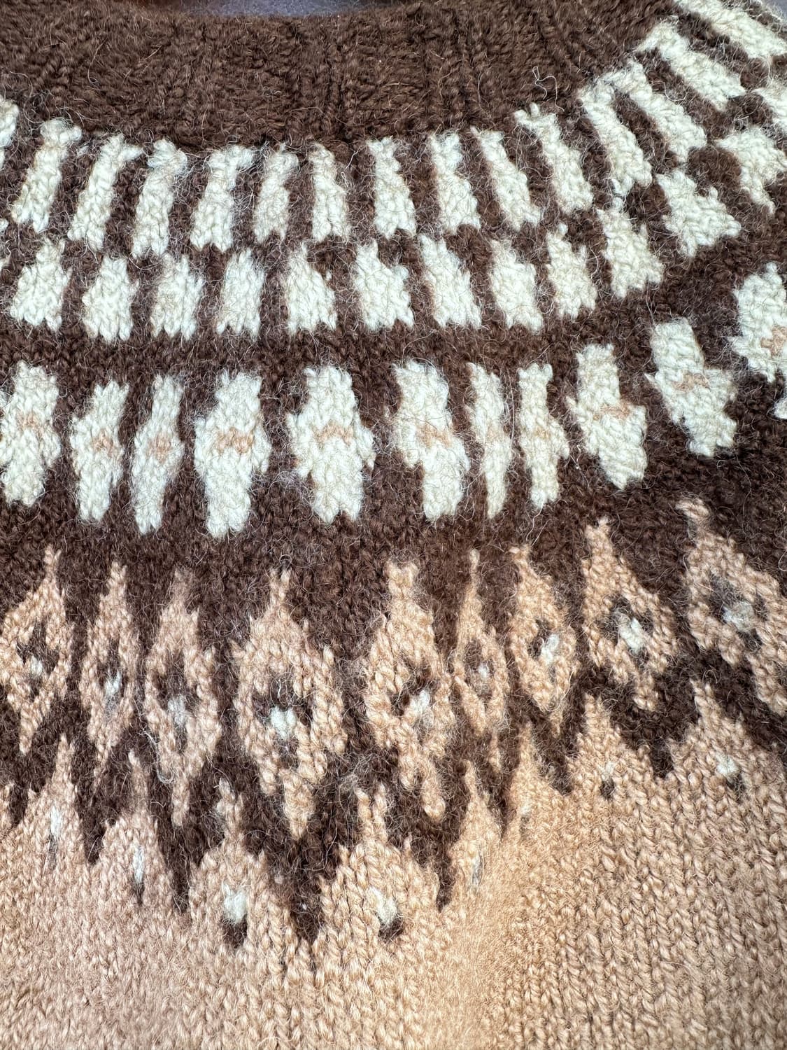 Vintage Nordic Pattern Knit 상품이미지5