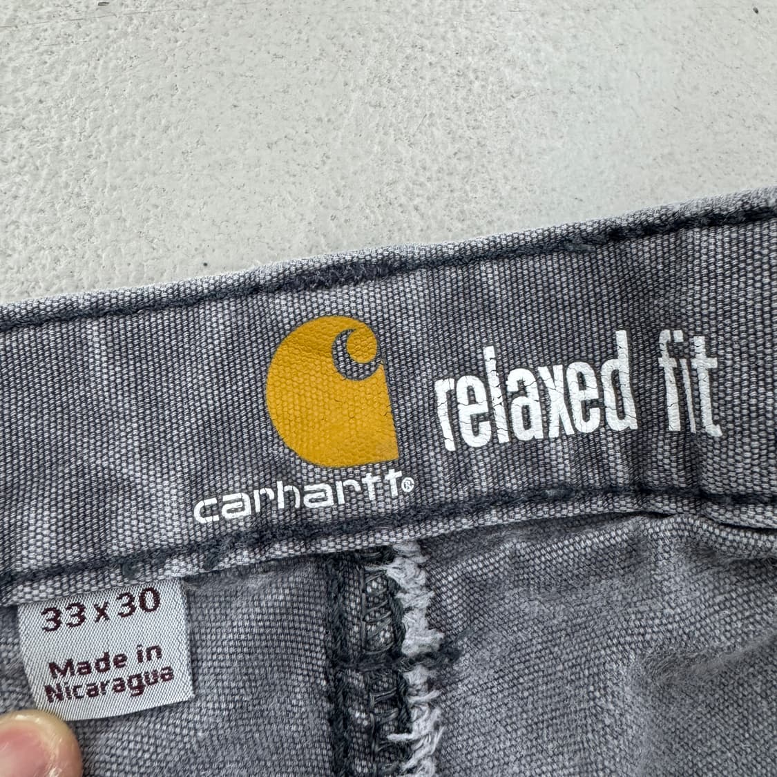 칼하트 OG 더블니 카펜터 워크팬츠 상품이미지10