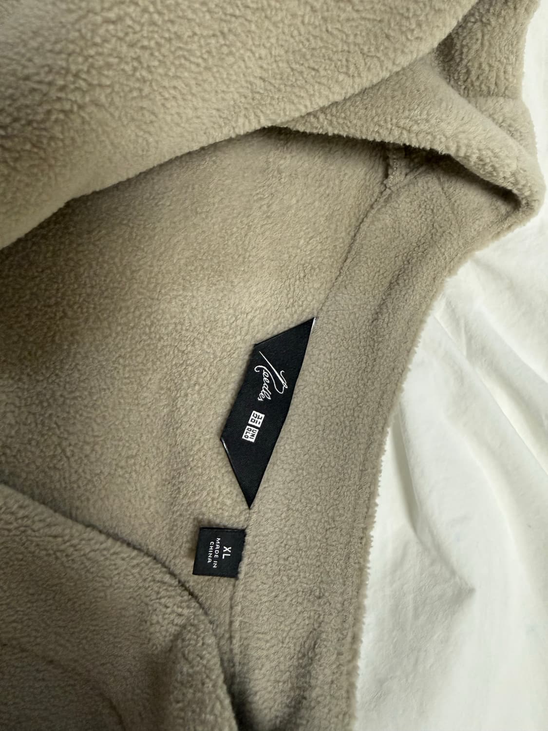 유니클로x니들스 베이지 가디건 XL 상품이미지2