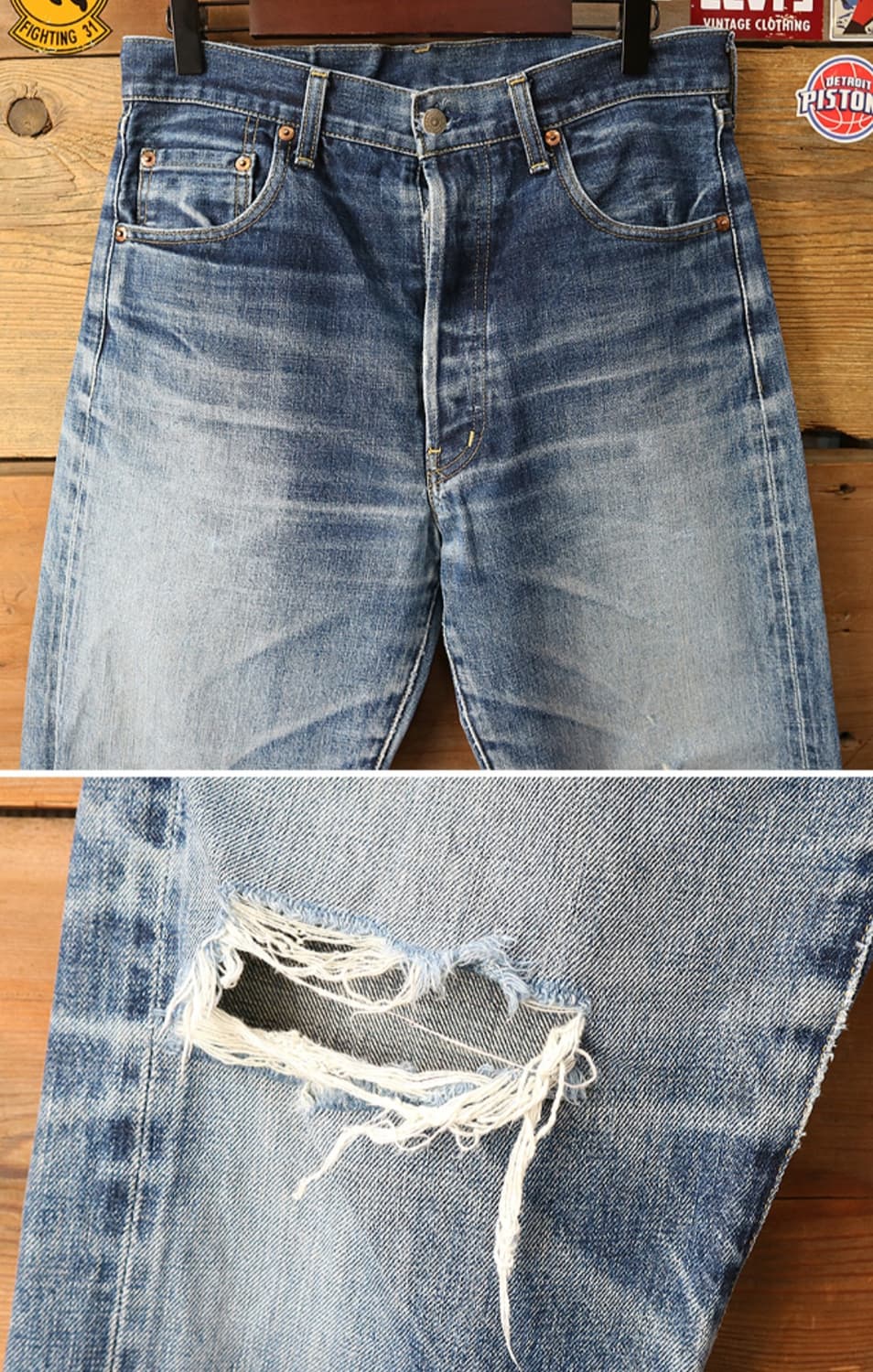 
일본판 90s levis 리바이스 LVC 503BXX 빅E 셀비지 데님 상품이미지3