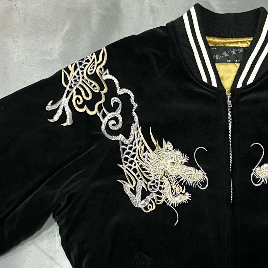  호시히메 벨벳 자수 스카쟌 y15062 상품이미지4