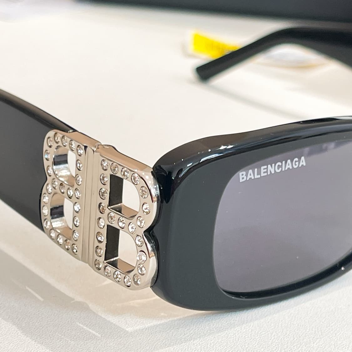 (W) 발렌시아가 다이내스티 렉탱글 선글라스 블랙 상품이미지4