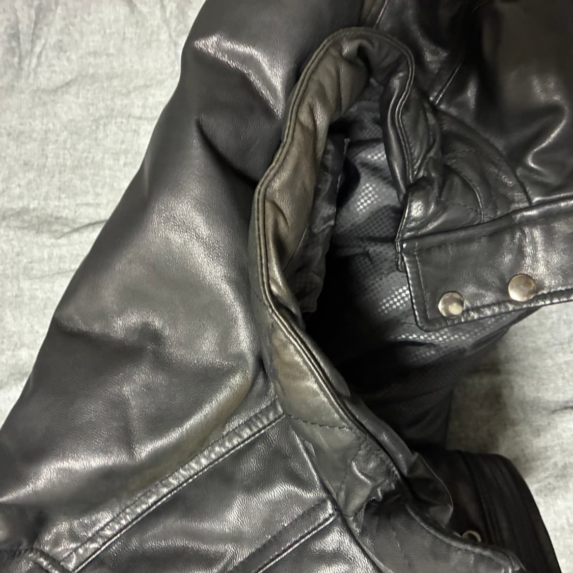 y2k 염소가죽 패딩 자켓 상품이미지10