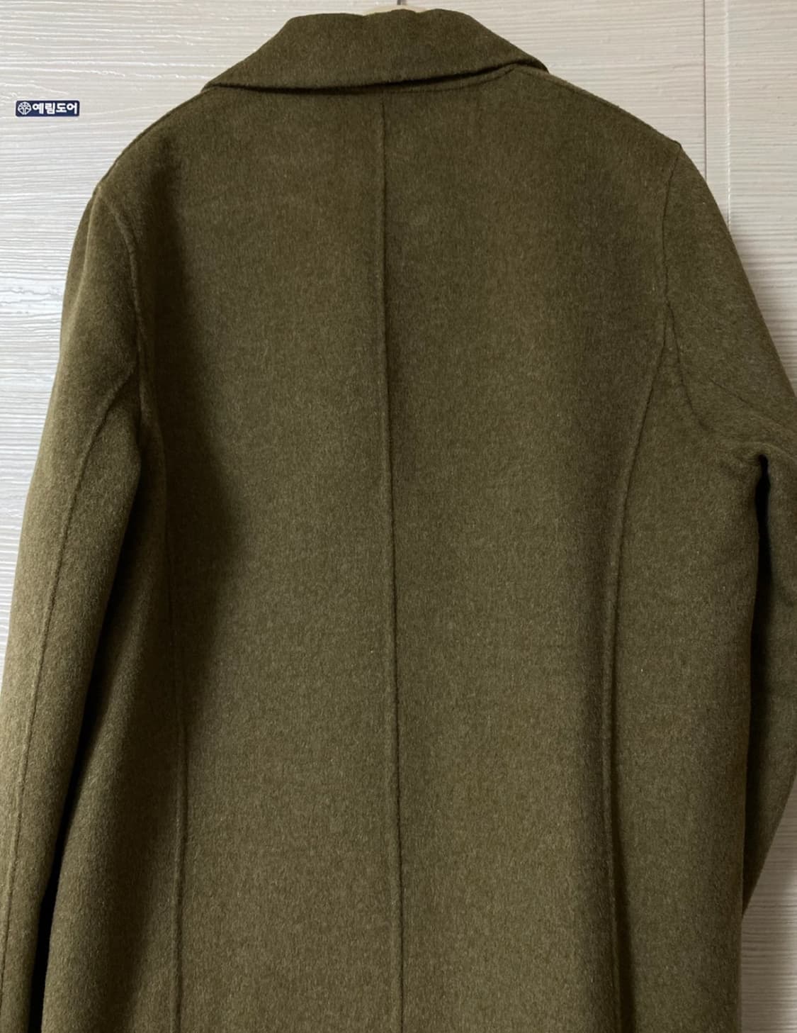 [Studio Tomboy]스튜디오톰보이 테일러드카라 코트(카키베이지) 상품이미지6