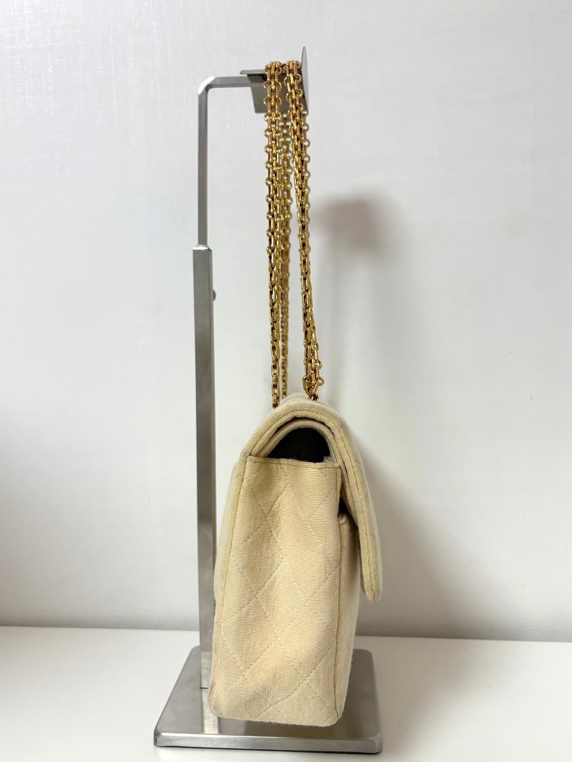 샤넬 패브릭 클래식 미듐 빈티지 상품이미지2