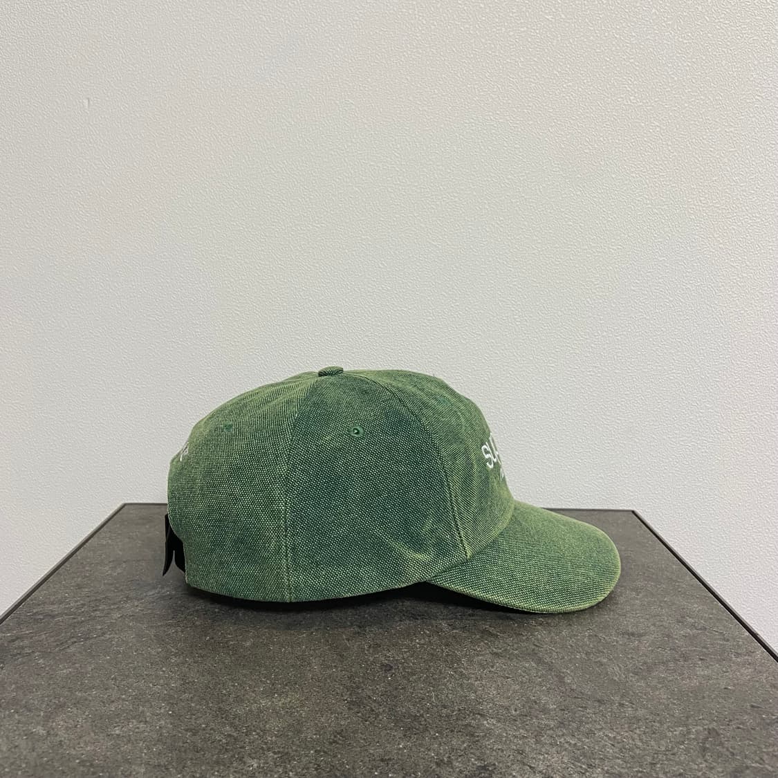 (OS) 슈프림 6패널 볼캡 모자 클래식 스톤 워시드 그린 상품이미지3