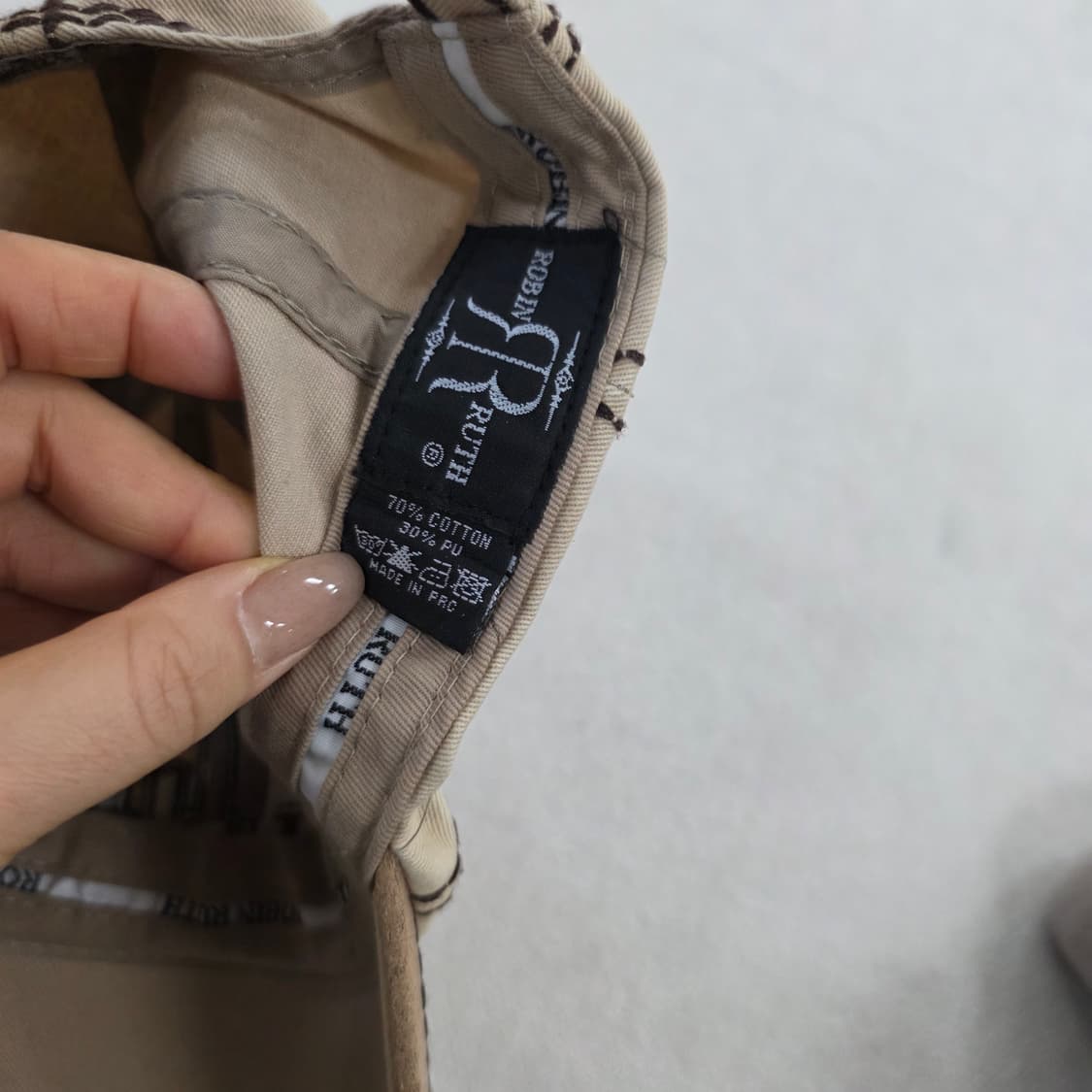 로빈루스 빈티지 스티치 볼캡 0224J 상품이미지7