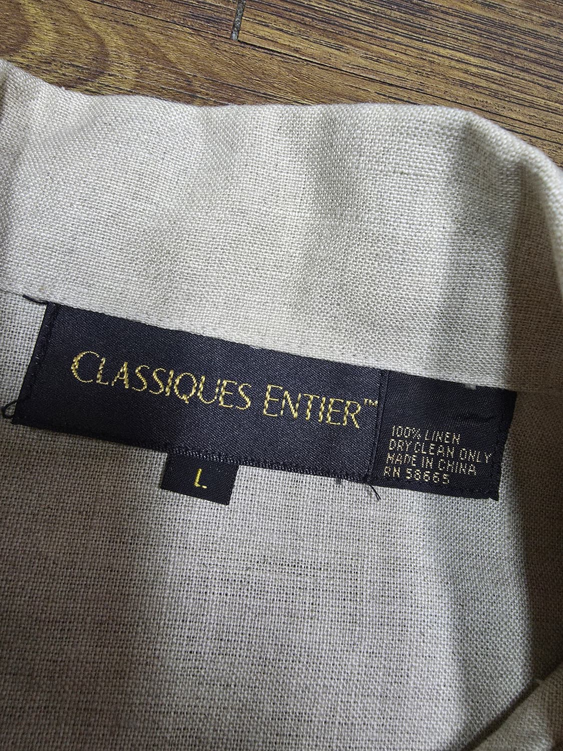 CLASSIQUES ENTIER 린넨 자켓 상품이미지3