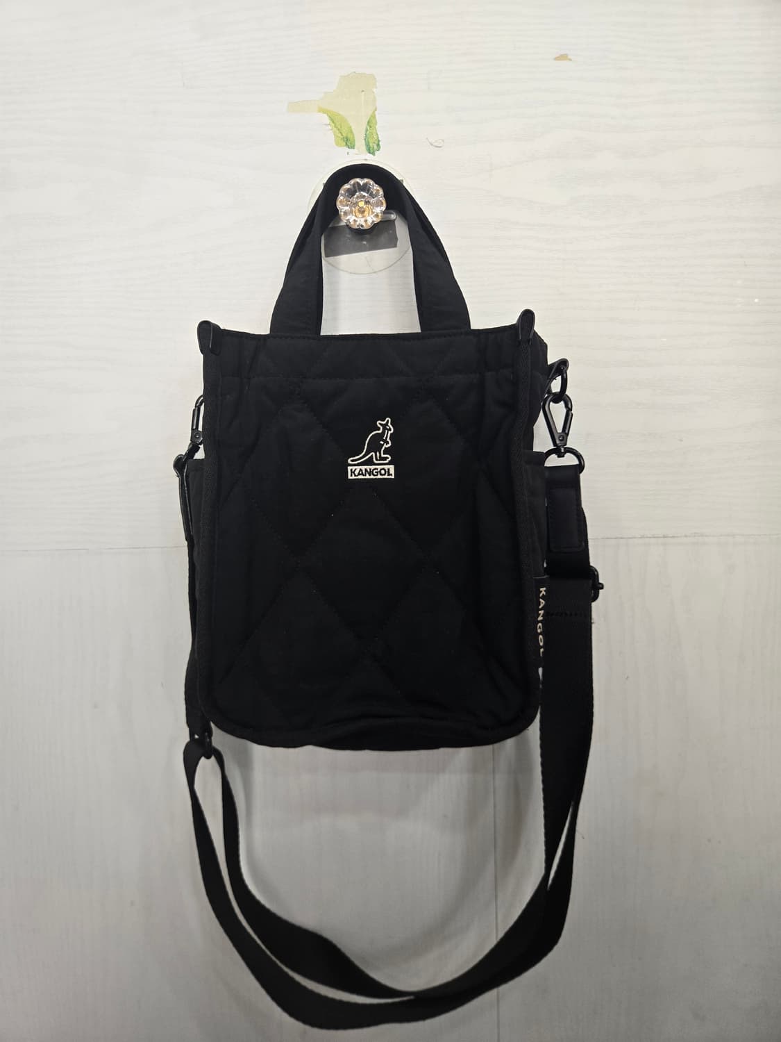 KANGOL 캉골 퀼팅 크로스백! 가방 새상품급 입니다!~ 상품이미지1