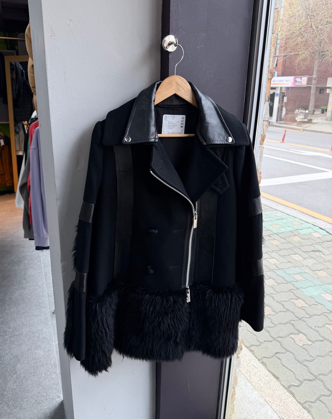 2/ 사카이 19FW 울 앤 퍼 피코트 자켓 상품이미지3