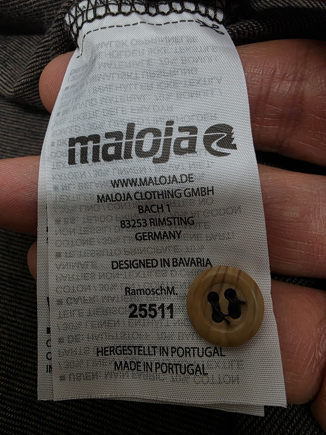 MALOJA 말로야 린넨 혼방 헨리넥 반팔티 M 상품이미지8