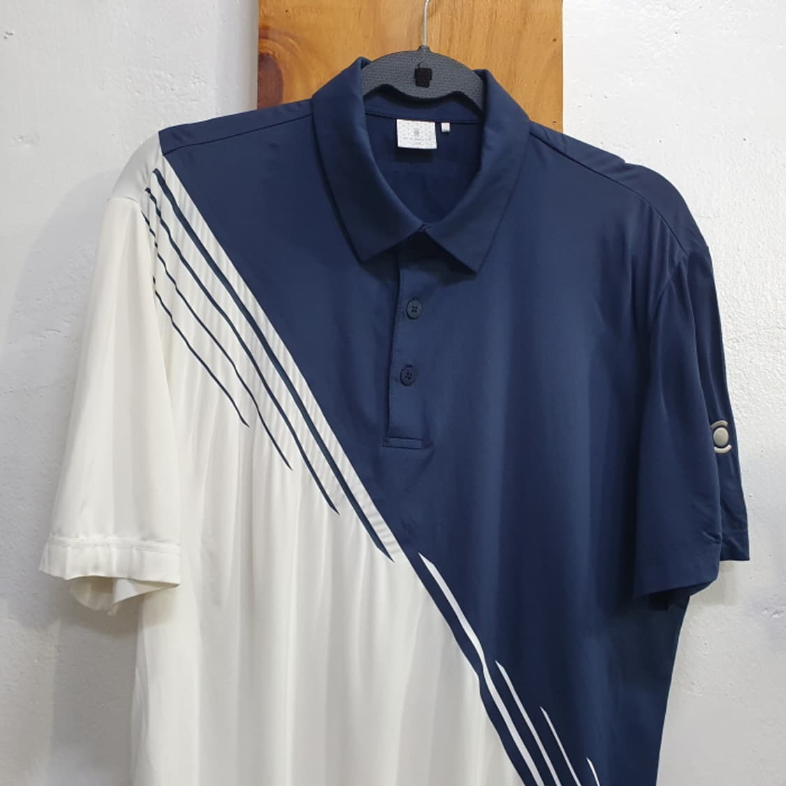 와이드앵글 반팔 카라 골프티(105) 상품이미지2