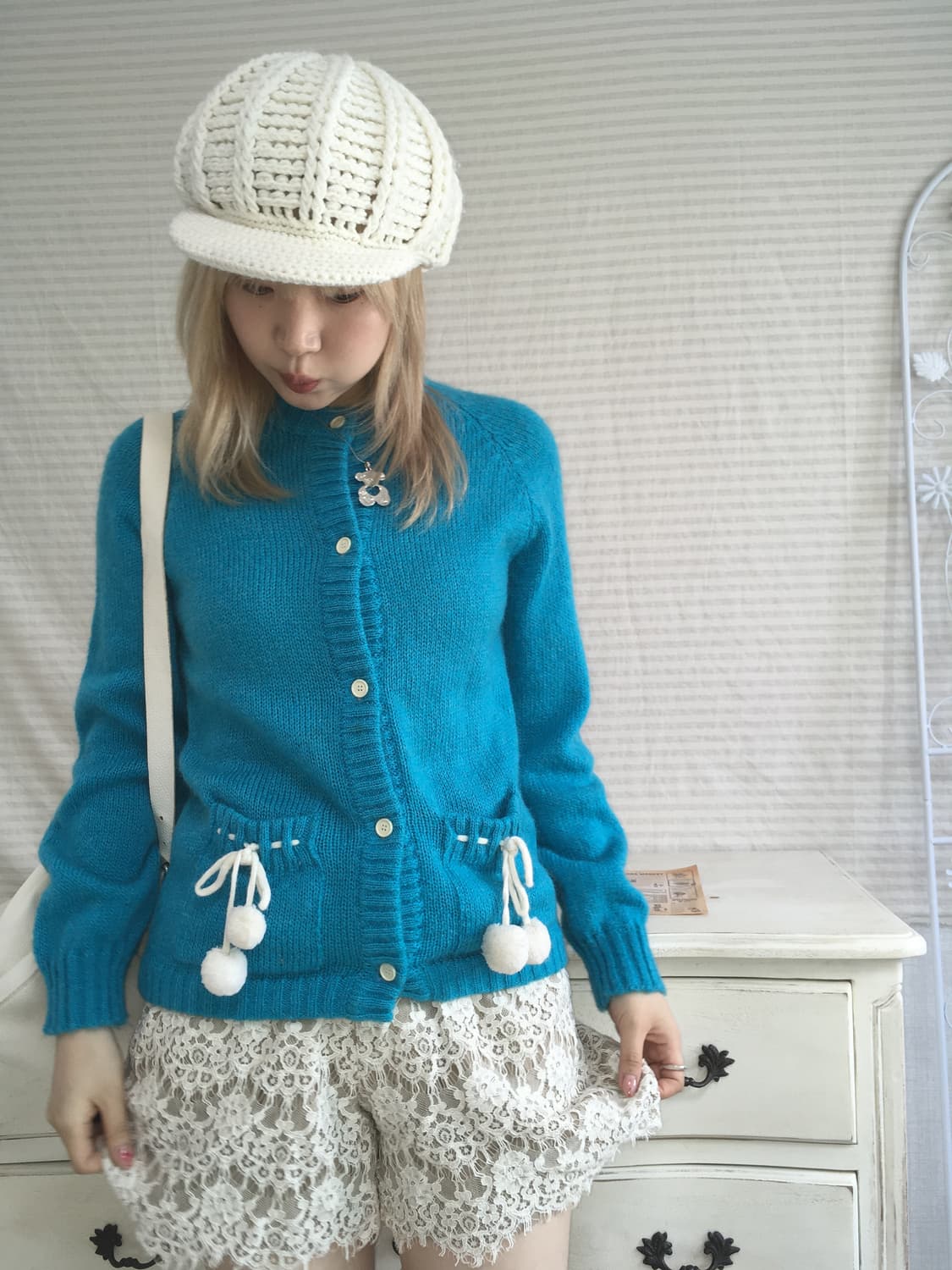 jpn vintage aqua blue pocket snow cd 상품이미지4
