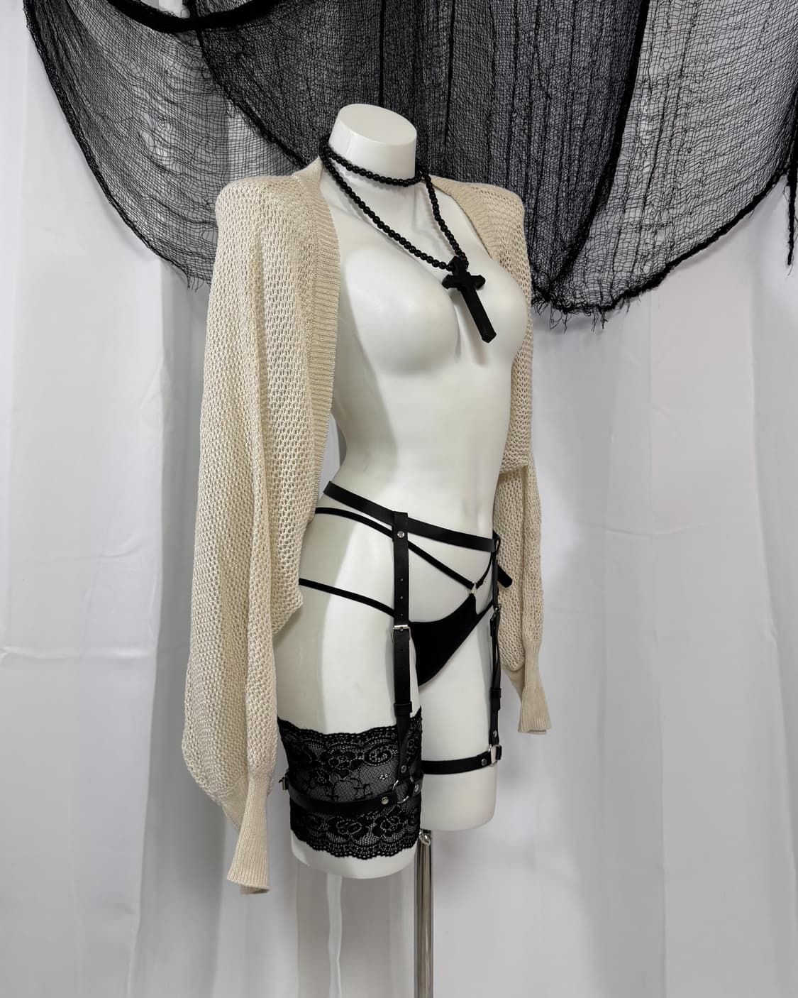 ivory crop bolero 상품이미지2