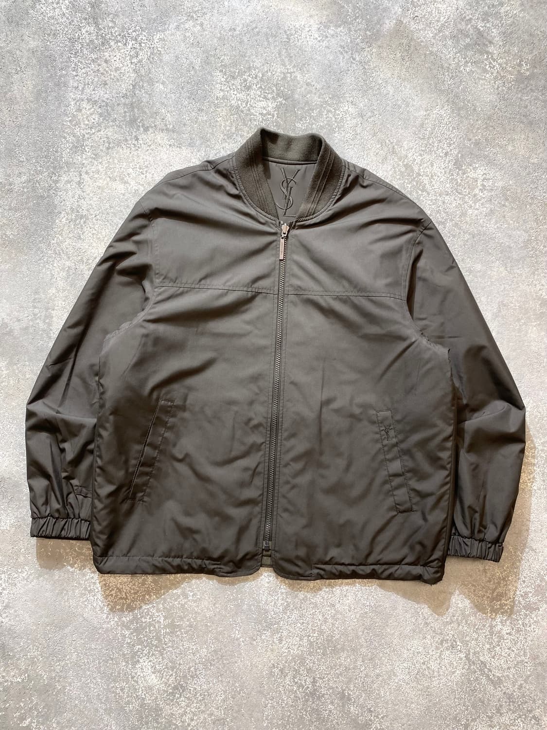 [100] 90s YSL 입생로랑 2in1 폴리쉘 집업 자켓 상품이미지6