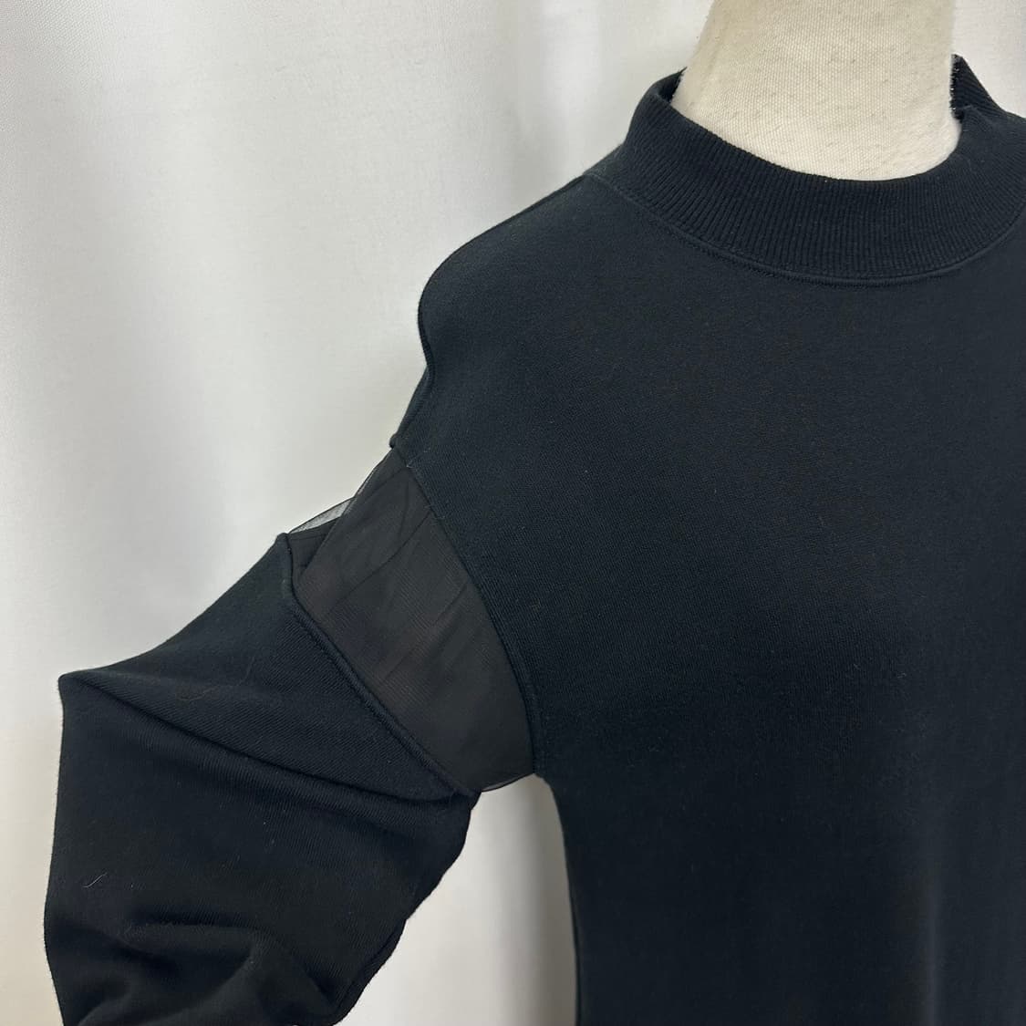   미하라야스히로 면 롱원피스 검정 36 (44-55추천) 상품이미지3