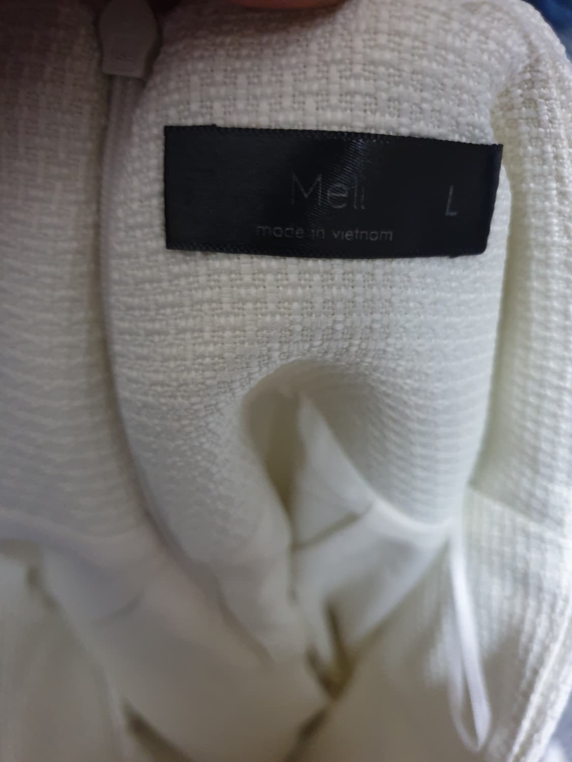 Meli 럭셔리 트위드 스커트 투피스 아이보리 (상:M 하:L) 상품이미지5