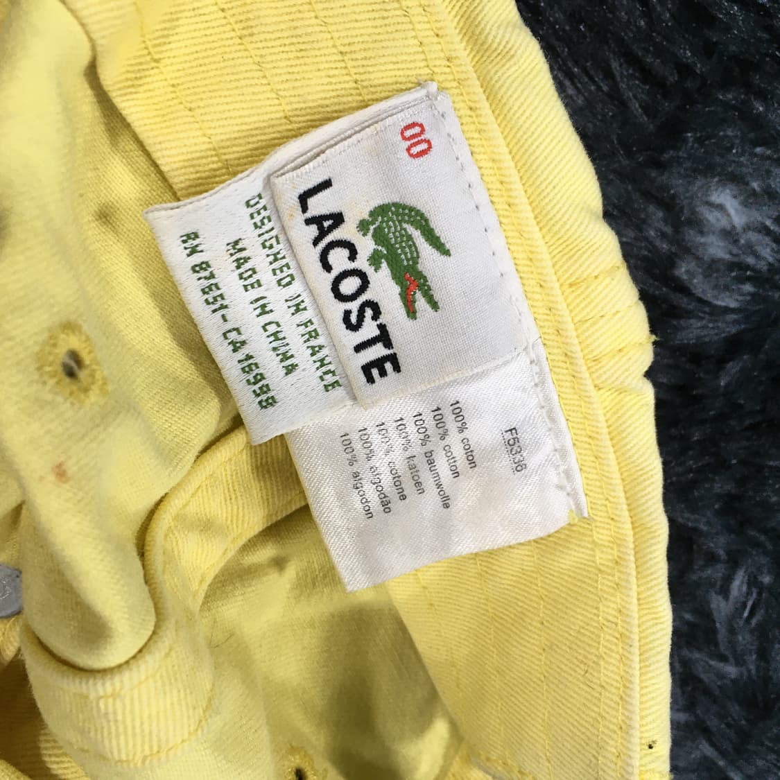 투티/0175 라코스테 캡모자 배색끈 상품이미지6