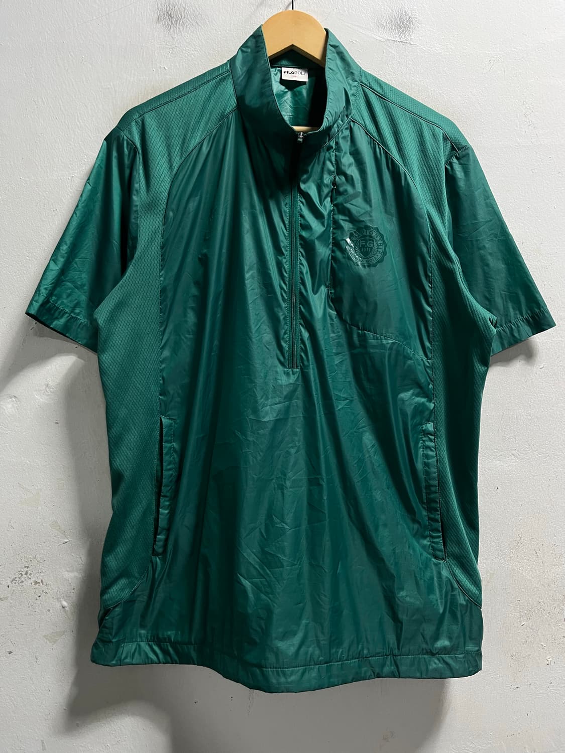(110) FILA 휠라 골프 기능성스판 반집업 아노락 상품이미지1