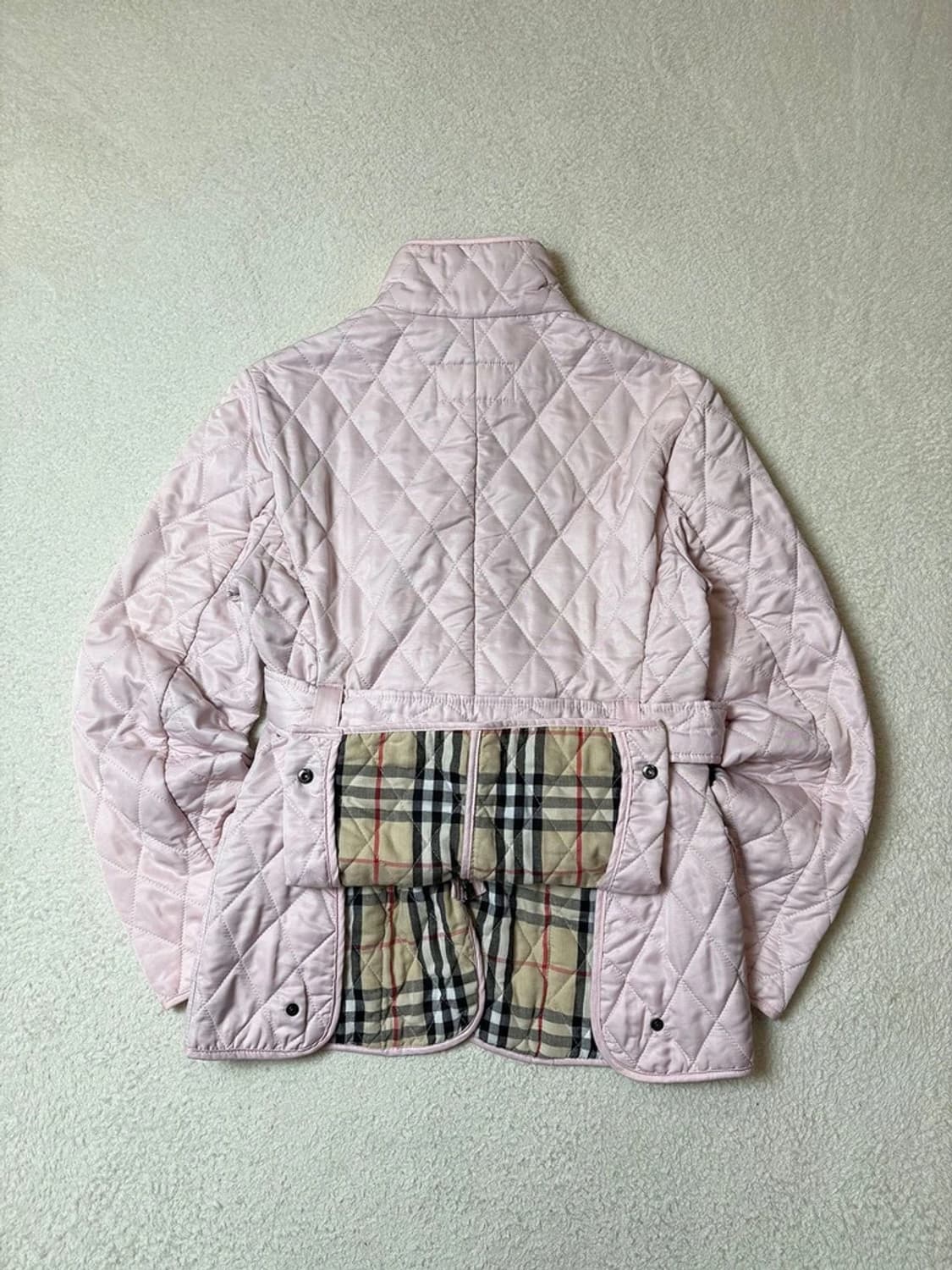버버리 00's 클래식 퀼팅 벨티드 자켓 PN6582 상품이미지7