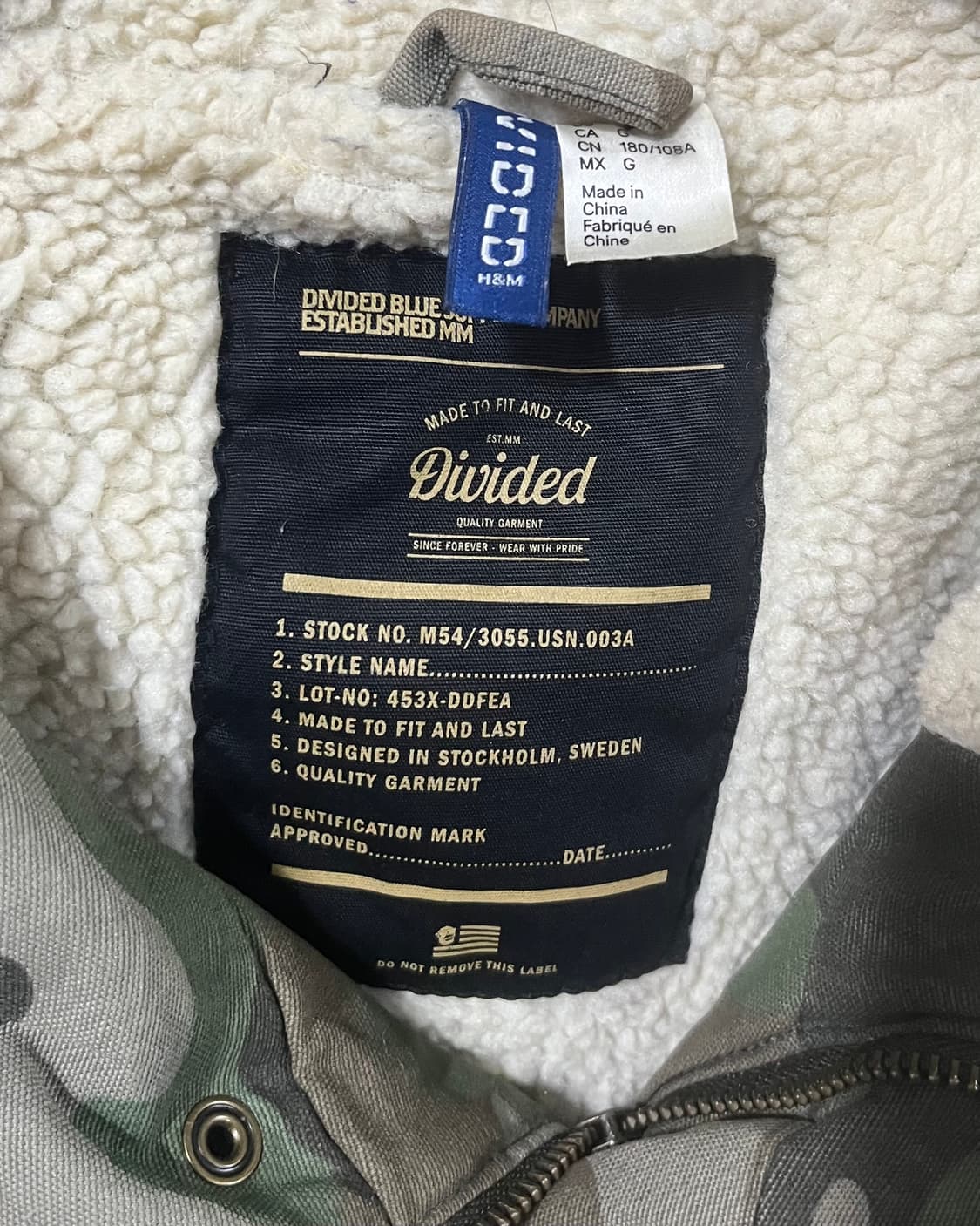 divided woodland military moz coat 상품이미지5