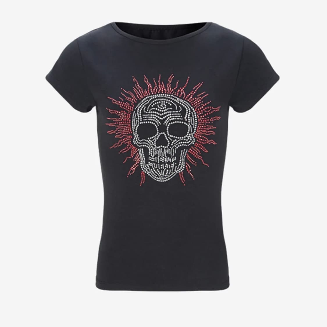 런던파퓸스 CRYSTAL SKULL TOP BLACK 상품이미지1