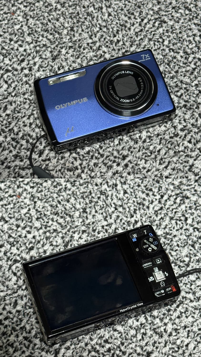 [작례☑️] Olympus μ-7000  디지털 카메라 풀박 상품이미지2