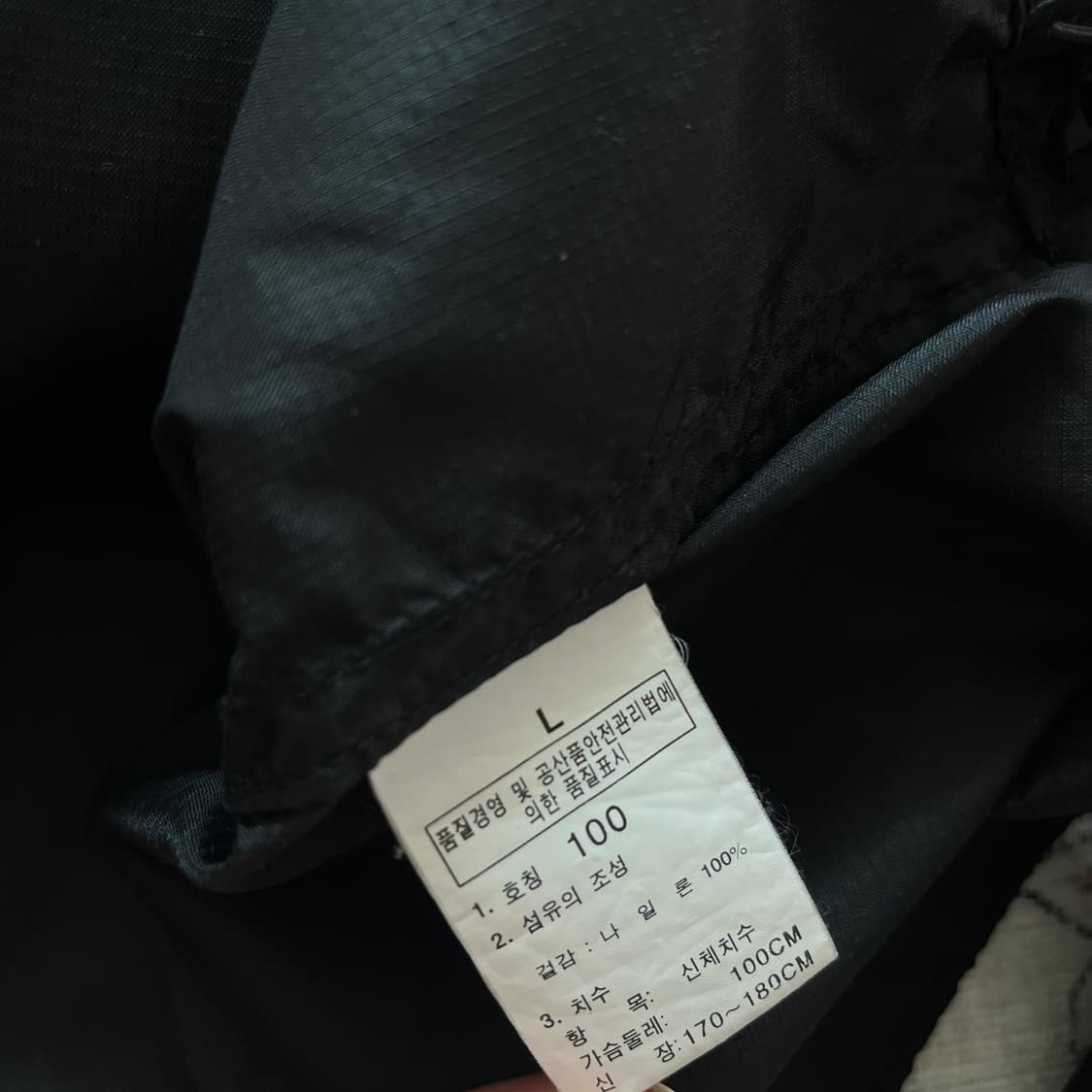 노스페이스 자수로고 바람막이 상품이미지5