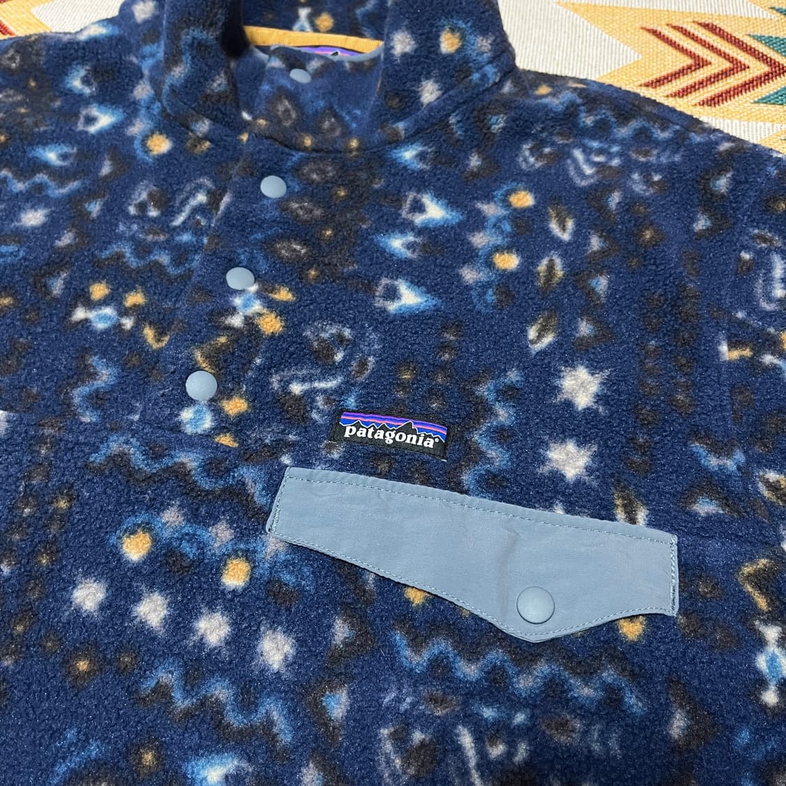 파타고니아 신칠라 패턴 스냅티 L 상품이미지3