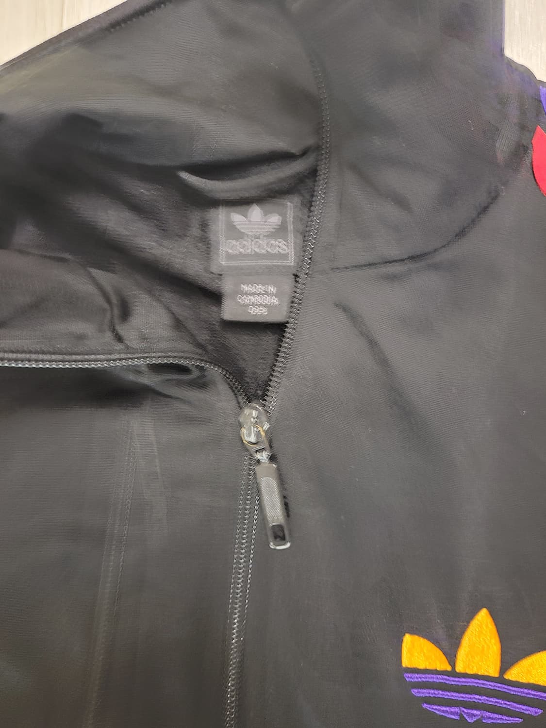 아디다스 파이어버드 희귀 져지 트랙탑 Y2K 어항 솜 상품이미지2