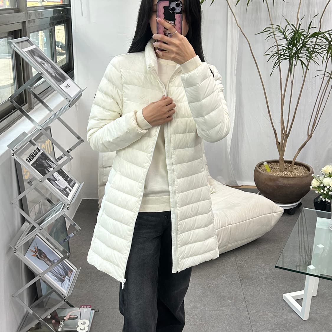 카파 롱 경량패딩 상품이미지2