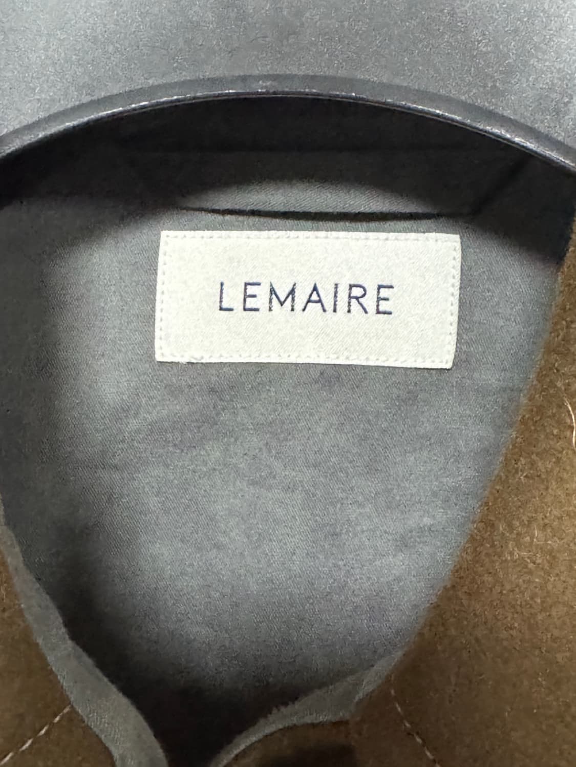 44 르메르 울 블루종 국내판 브라운 상품이미지3