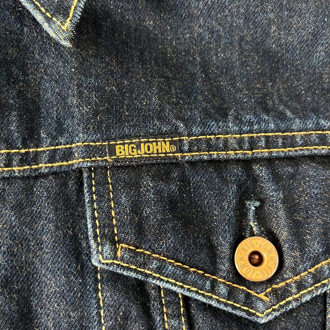 95 재팬 빈티지 데님 트러커 자켓 상품이미지3