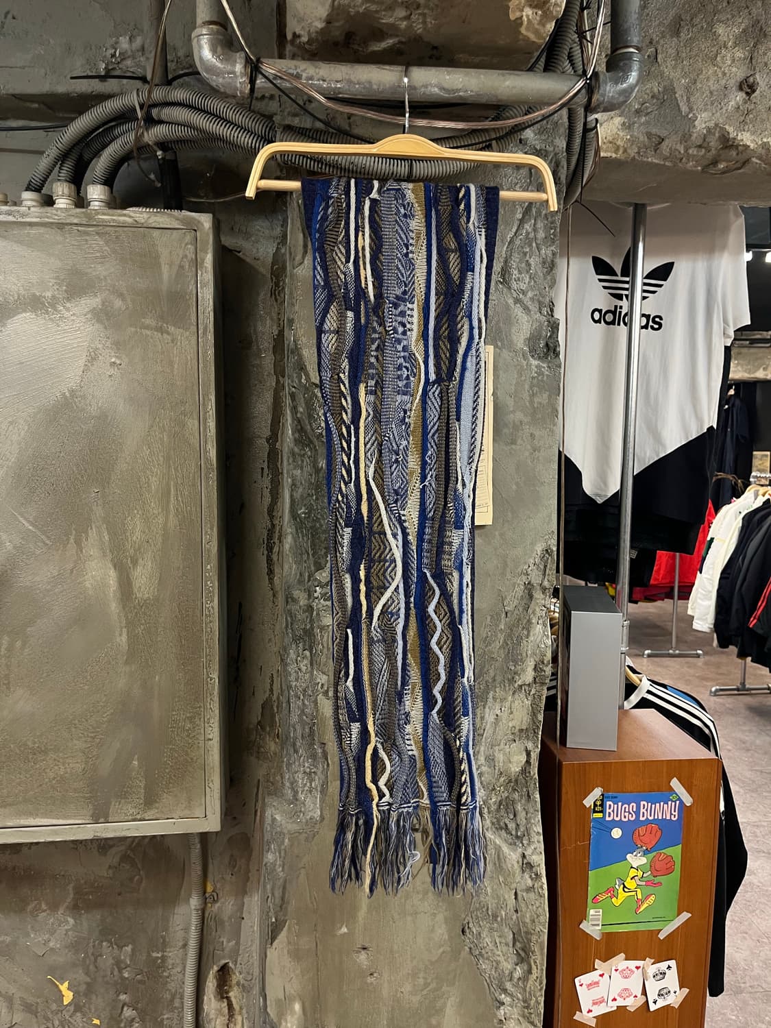 오스트레일리아 케이블 머플러 블루  #csz2217 상품이미지6