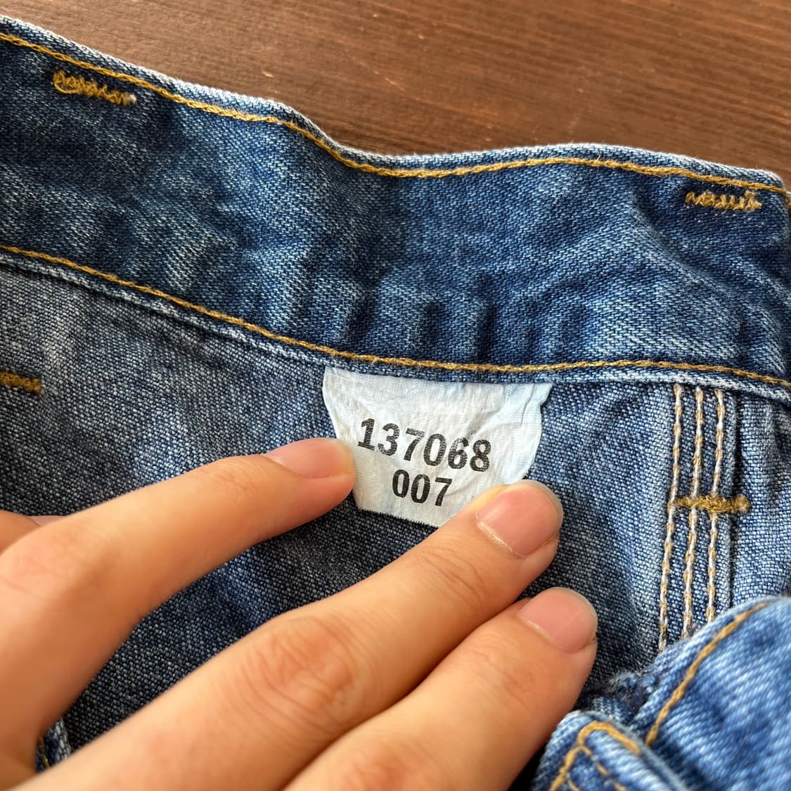 칼하트 정품 데님 반바지 쇼츠 청 바지 상품이미지8